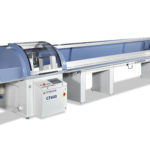 STROMAB CT600 AUTOMATIC PUSH FEED CROSSCUT SAW FOR STRAIGHT AND ANGLED CUTTING