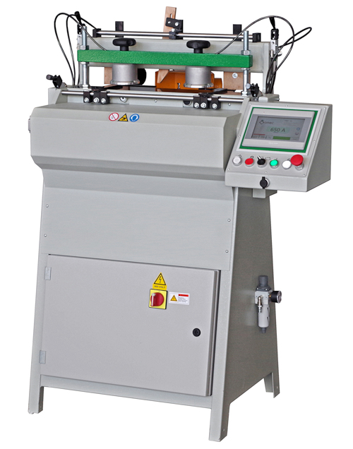 Omec 650A CNC dovetail machine with touchscreen control and dual work zones – Macoser USA